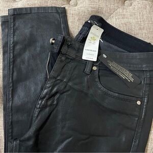 Bebe Black Moto Skinny Jeans